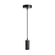 LED hanglamp Lucea 6, zwart, aluminium, 2.700 K