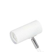 Globen Lighting klemlamp Hubble, wit