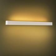 Wandlamp Soft, breedte 90 cm, wit, aluminium, G13