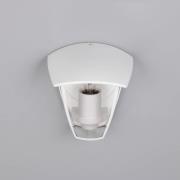 Buitenwandlamp VENTA, wit, fitting boven, hoogte 24 cm, IP44