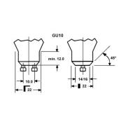 LED lamp SUPERIA RETRO ES50 GU10 4,6 W 965 620 lm 36°