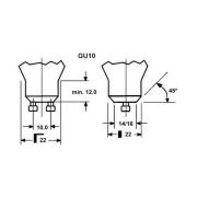 LED lamp SUPERIA RETRO, ES50 GU10 6 W 930 575 lm dimbaar