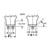LED lamp SUPERIA RETRO, ES50 GU10 6 W 940 580 lm dimbaar
