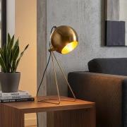 Tafellamp Mixed, messing, metaal, hoogte 45 cm, E14