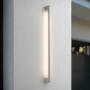 Lindby LED buiten wandlamp Neano, 120 cm, steengrijs, IP54