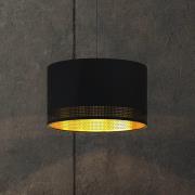 Hanglamp Esteperra, zwart/goud, Ø 38 cm