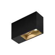 WEVER & DUCRÉ LED downlight Plano 2.0 zwart/beige dimbaar