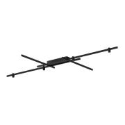 WEVER & DUCRÉ LED plafondlamp Trace Grid 2.0 zwart 927