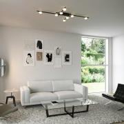 WEVER & DUCRÉ LED plafondlamp Perlez Grid 1.0 zwart 927