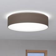 EGLO connect Romao-Z LED plafondlamp, Ø57cm, taupe