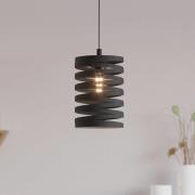 Hanglamp Cremella, Ø 18 cm, zwart, staal