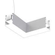 SLC LED-hoekmodule Click L, AC, aansluiting rechts, wit, Feed