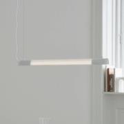 GEJST hanglamp Radent, wit, lengte 70 cm, G13 LED