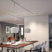 Paulmann URail eindkap, signaalwit, set van 2, kunststof