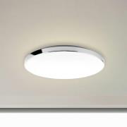 LED plafondlamp 3351216 chroom/wit, Ø 35,5 cm, 4.000 K, IP44