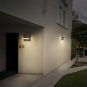 OSRAM wandlamp ENDURA STYLE ROBUST, sensor, donkergrijs IP54