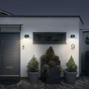 OSRAM Solar-wandlamp ENDURA STYLE BRELLA, grijs, sensor IP54