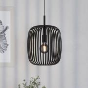 Hanglamp Romazzina, zwart, Ø 33 cm, metaal, E27