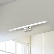 LED wandlamp Conettilla, chroomkleurig, breedte 60 cm IP44 CCT