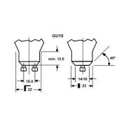 LED lamp SUPERIA RETRO ES50 GU10 4,8 W 940 475 lm 36°