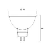 LED lamp SUPERIA RETRO GU5.3 MR16 6 W 830 621 lm 36°