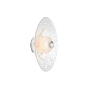 Wandlamp Disco Rama, helder, glas, E27