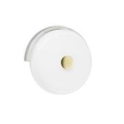 LED wandlamp Trip, carrara/wit, marmer, glas, 2.700 K