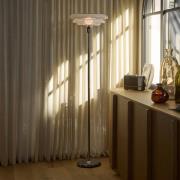 MARKET SET Vloerlamp Sunset, mistwit, glas, E27