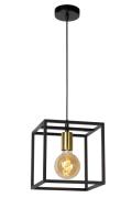 Lucide Ruben - hanglamp - 22 x 22 x 150 cm - zwart