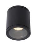 Lucide Aven - opbouwspot - Ø 9 x 10 cm - IP65 - zwart