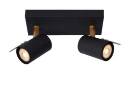 Lucide Grony - opbouwspot - 22 x 10 x 15 cm - 2 x 5W dimbare LED incl....