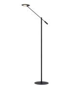 Lucide Anselmo - leeslamp - 25 x 25 x 140 - 9W LED incl. - zwart