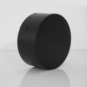 Nova Luce - zwarte doos geschikt voor Belar Hanglamp - Ø 15 x 6 cm - z...