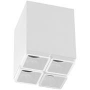 VK Lighting Kyvos - opbouwspot - 6,05 x 6,05 x 8 cm - 8W LED incl. - w...