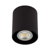 VK Lighting Simio - Opbouwspot - Ø 8 x 9,5 cm - zwart