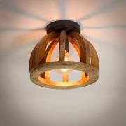 Vico Wooden Bars - plafondverlichting - Ø 30 x 24 cm - mango hout