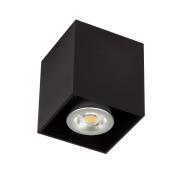 VK Simio Square - opbouwspot - 8,2 x 8,2 x 9,5 cm - zwart