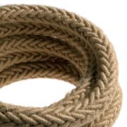 Creative Cables - Jute touwsnoer - per 100 cm - bruin