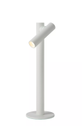 Lucide Antrim - oplaadbare tafellamp - Ø 11 x 35,8 cm - 2,2W dimbare l...