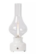 Lucide Jason - Oplaadbare Tafellamp - Ø 12 x 30 cm - 2W dimbare LED in...