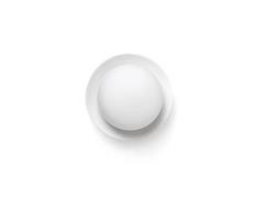 Faro May - plafondlamp - Ø 12 x 8 cm - 4W LED incl. - IP44 - wit