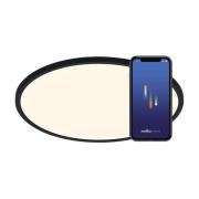 Nordlux Oja Smart - plafondlamp - Ø 60 x 2,3 cm - 30W - dimfunctie via...