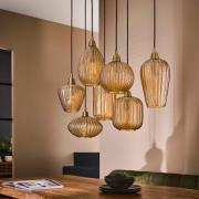 Vico Pumpkin 7L - hanglamp - 95 x 38 x 150 cm - amber