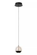 Lucide Sentubal - hanglamp - Ø 14 x 150 cm - 6,3W LED incl. - zwart