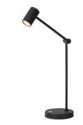 Lucide Tipik - oplaadbare tafellamp - 28,9 x 15 x 64 cm - 3 stap dimme...