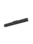 Nova Luce Buxton L - armatuur voor magnetisch railsysteem - 40 x 3,5 x...