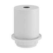 Creative Cables - E27 fitting met kabelklem  - Ø 5,6 x 5,1 cm - wit