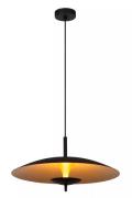 Lucide Vulcan - hanglamp - Ø 47 x 143,4 cm - 9W dimbare LED incl. - zw...