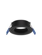 Nova Luce Hap - inbouwspot - Ø 70 mm, inbouwmaat Ø 60 mm - zwart