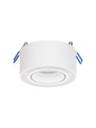 Nova Luce Brook - inbouwspot - Ø 9,6 x 7,8 cm, inbouwmaat 79 mm - wit